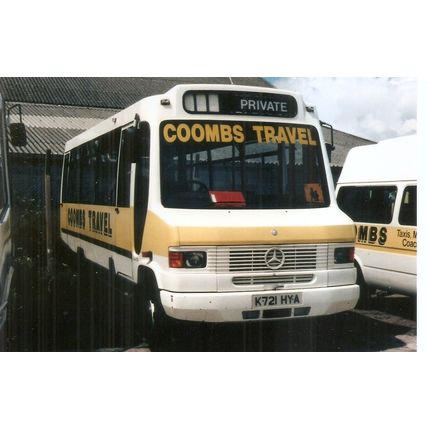 Colour Photograph of Coombs Travel Ltd. - K721 HYA