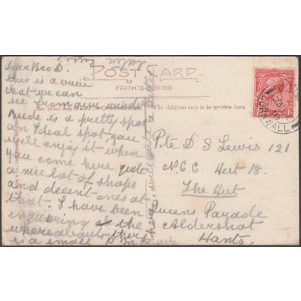Compass Point, Bude, Cornwall, 1918 - Frith's Postcard