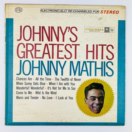 Johnny Mathis – Johnny's Greatest Hits Vinyl LP Record Album CS-8634