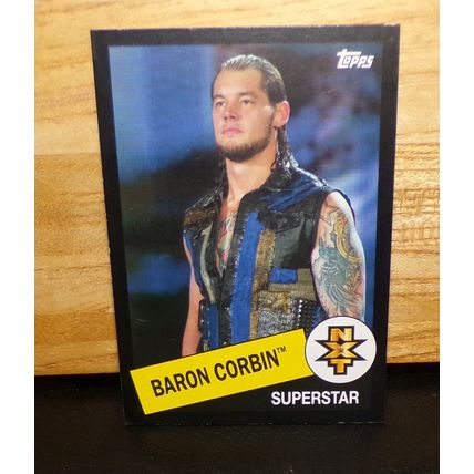 TOPPS 2015 WWE BARON CORBIN SUPERSTAR CARD #102