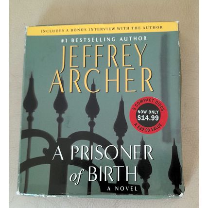 Jeffrey Archer : A Prisoner of Birth (5xCD) Audio Book