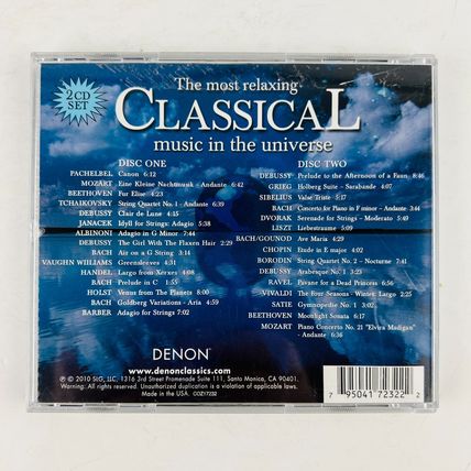 The Most Relaxing Classical Music In The Universe 2x CD
