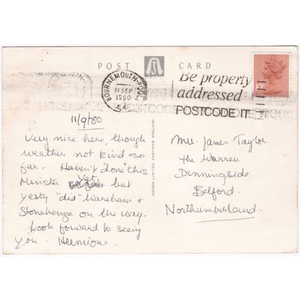 Postcards Wimborne Minster, Dorset. Job lot