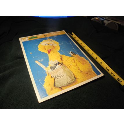 WOW!! 1979 Sesame Street BIG BIRD Frame Tray Puzzle!! $7.00 obo!!