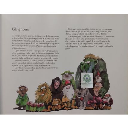 L'ANTICO LIBRO DEGLI GNOMI de MAURI KUNNAS in ITALIAN THE ANCIENT BOOK OF GNOMES