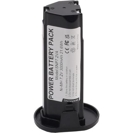 3000Mah Battery Pack for SNAP on 7.2V 3.0Ah Ni-Mh CTB5172 CTB5172B