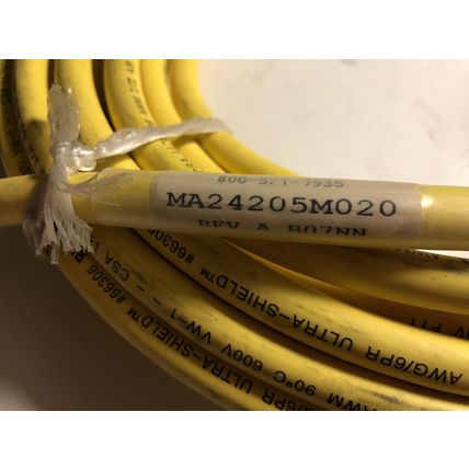 NEW Trex-Onics MA24205M020 ROBOTIC MACHINE CABLE ASSEMBLY TPC,66306,LL700906,EW