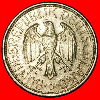 ⰆNOT COMMUNIST 1950-2001:GERMANY★1 MARK 1971G II+B+r1 BADEN★LOW START★NO RESERVE