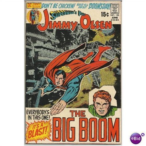 JIMMY OLSEN # 138 Jack Kirby !!
