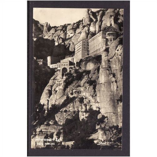 Montserrat Vista Parcial Barcelona Nice photo unused