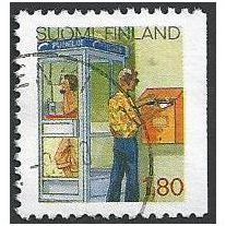 Mi 1039 Dr: Discount Stamp: 350th Anniv. of the Postal Service, imp. at right.