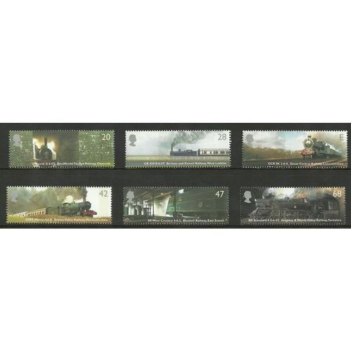 Great Britain 2004 Classic Locomotives Unmounted Mint NHM SG 2417-2422 stamp