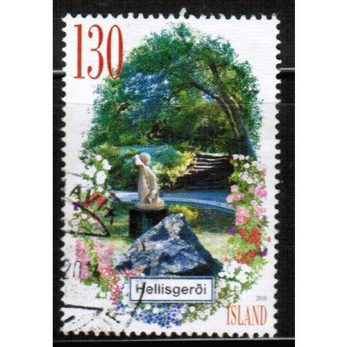 2010 Iceland Sc# 1201 used - Hellisgerdi garden 130kr