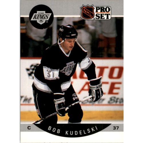 1990/91 Pro Set Hockey Bob Kudelski