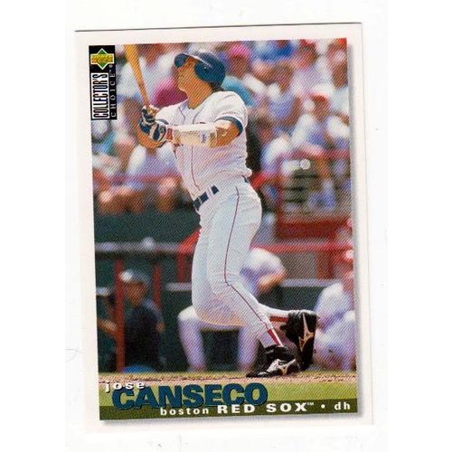 1995 Upper Deck Collector’s Choice Jose Canseco baseball card #415 – Red Sox