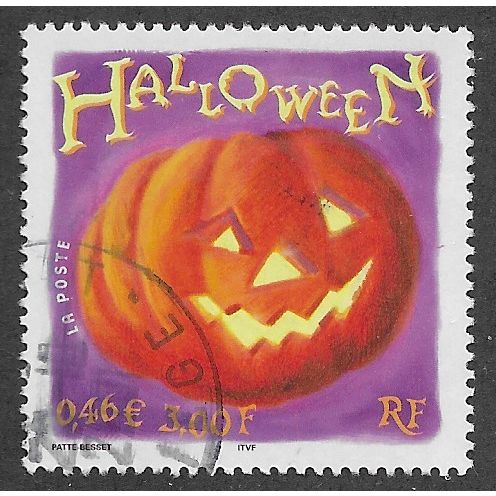 FRA 2001 3F 'HALLOWEEN' FINE USED (EBID56-814)