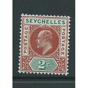 seychelles stamp sg46 b sg 46 hm crown ca