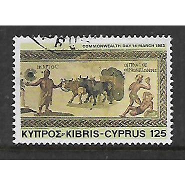 CYPRUS 1983 COMMONWEALTH DAY 125m IKARIOS AND THE DISCOVERY OF WINE SG 599 FU