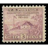 727 3c Washington's Hdqs Fine MNH M07321