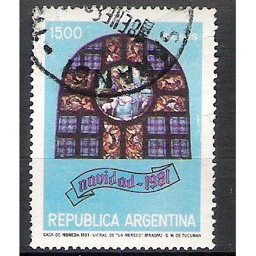 Argentina N° 1272 YVERT OBLITERE ( USED )