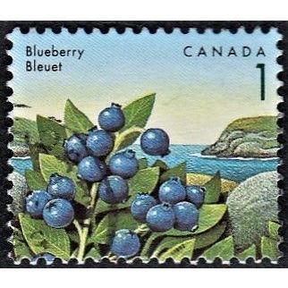 CANADA, 1991 1c Blueberry, SG 1460 (Scott #1349), used