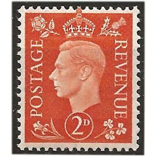 1937 SG465 2d Orange Dark Colours Unmounted Mint ..