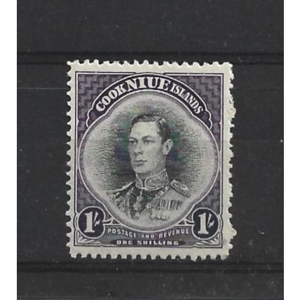 Niue.SG75 1s King George VI.Mounted Mint.Oct23