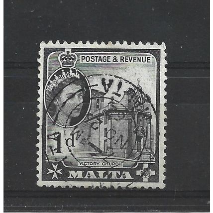 Malta.SG268 1d Victory Church.Fine Used.Apr25h