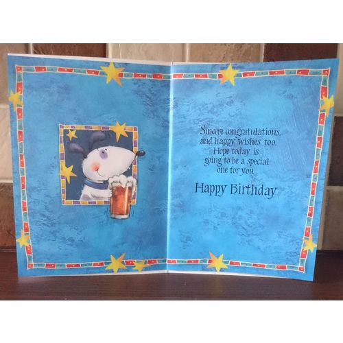 21st birthday card - Congratulations On Your 21st Birthday