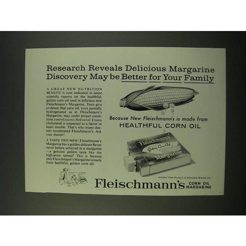 1959 Fleischmann's Margarine Ad - May Be Better for Your Family