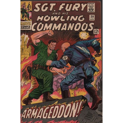 SILVER AGE MARVEL - SGT. FURY NO. 29 (VG+) (1966)