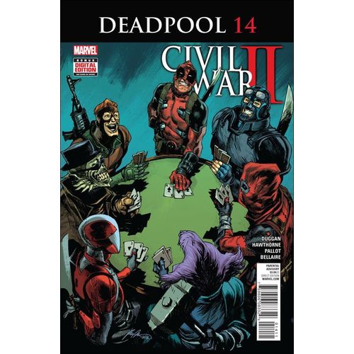 Deadpool (2016) #14 Marvel Comics CIVIL WAR II Merc$ for Money