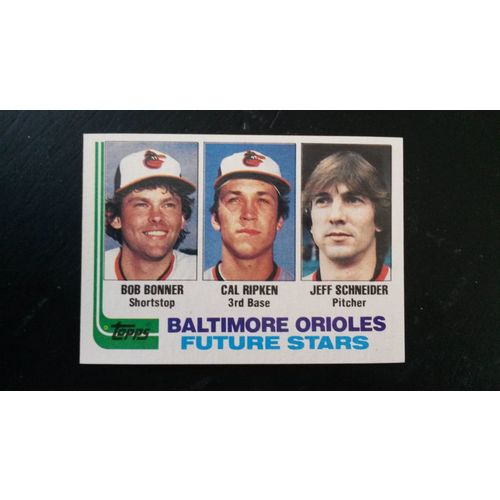 1982 Topps Card # 021 Baltimore Orioles Future Stars Excellent-Mint (6)