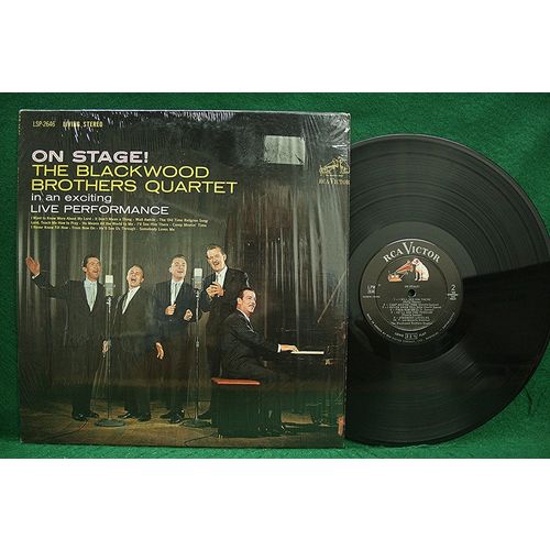 Blackwood Brothers Quartet - On Stage - LSP 2646 - NM