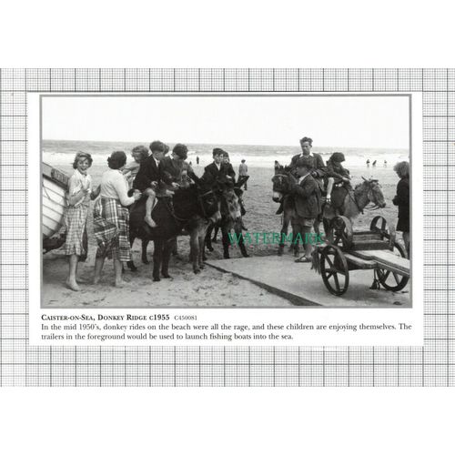 C2787) Gorleston High Street Tramway Hotel / Caistor On Sea Donkey Beach - Clip