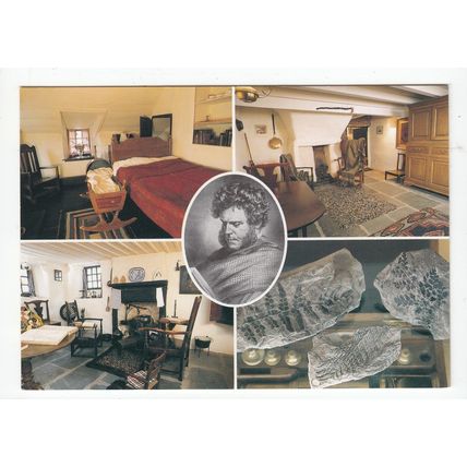 Hugh Miller's Cottage and Garden Cromarty Modern Postcard 11808