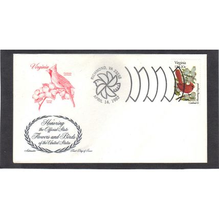 FDC Artmaster 1998a 20c Cardinal (Cachet-U/A) CV39462