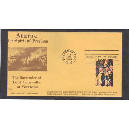FDC Falkon 1686e 13c Yorktown (Cachet-U/A) CV42300