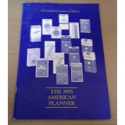 The 1993 American Tobacco Company Planner