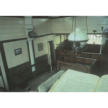 The Book Of Joshua At Walpole Chapel Suffolk Postcard