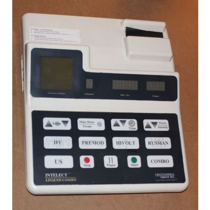 Chattanooga Intelect Legend Combo 2C Therapy Ultrasound -No Power Supply-