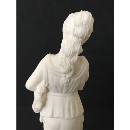 Persephone Goddess Of The Underworld Hand Made Alabaster Figurine 6” Inch