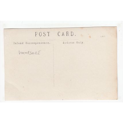 Interior of All Saints Church Headley Postcard RP Hampshire