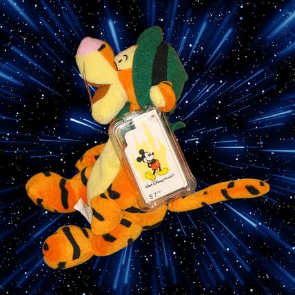 Disney Bean Bag Plush - Tigger, Wilderness NWT