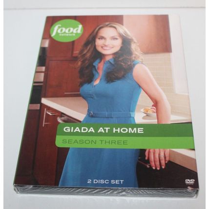 Giada De Laurentiis FOOD NETWORK 2 DVDs Season 3 Recipes 12 Episodes New Gift