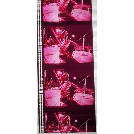 ALICE COOPER. Pk MTP - D080b . 1 STRIP OF 5 - 35MM FILM CELLS.