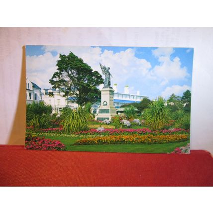 GARDEN of REMEMBRANCE, CLACTON-ON-SEA, ESSEX used postcard Constance 1979 pm =