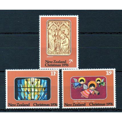 New Zealand 1976 Christmas MNH set S.G. 1129-1131
