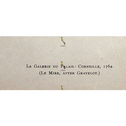 Galerie Du Palais, Corneille, Le Mire, Book Illustration (Print), 1902