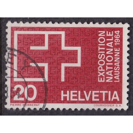 Switzerland 1964 National Exhibition Lausanne 20c Fine Used SG 684 VGC